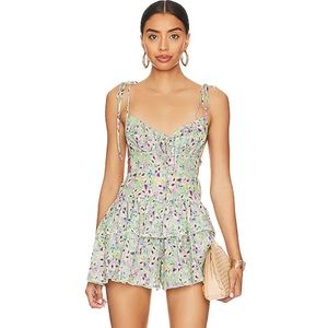 Revolve Loma Romper in Green Floral
Tularosa